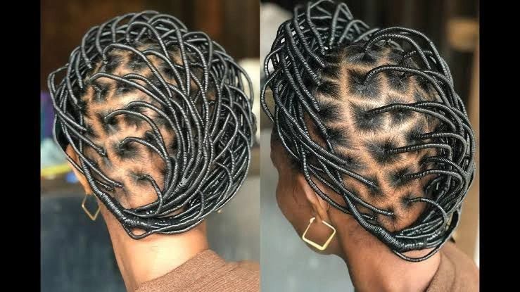 Thread hairstyle