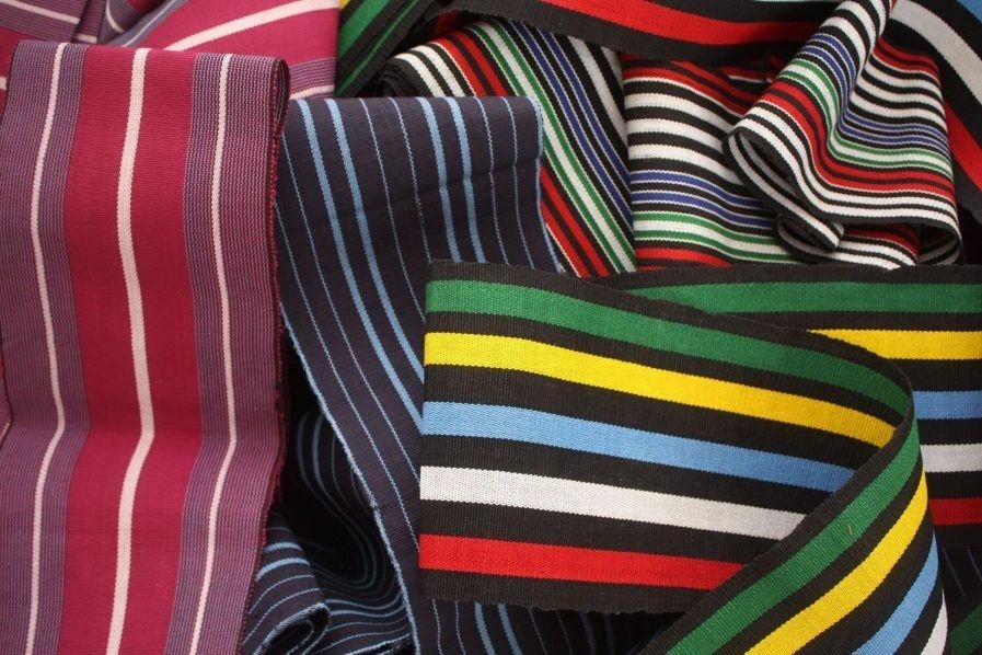 The Yoruba hand-woven fabric known as Aso Oke