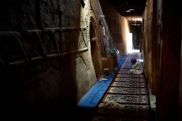 Inside the Timbuktu Mosque, Mali