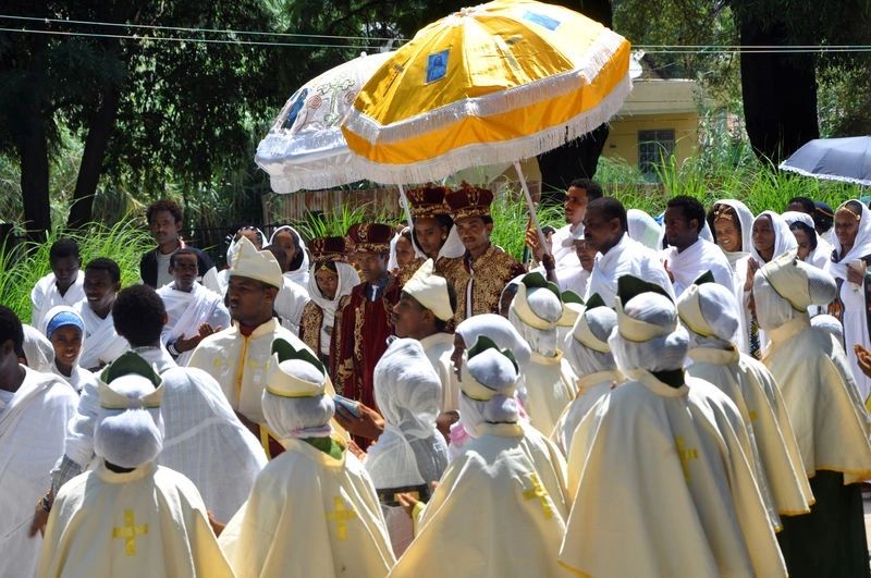 The Amhara tribe traditional wedding ceremony